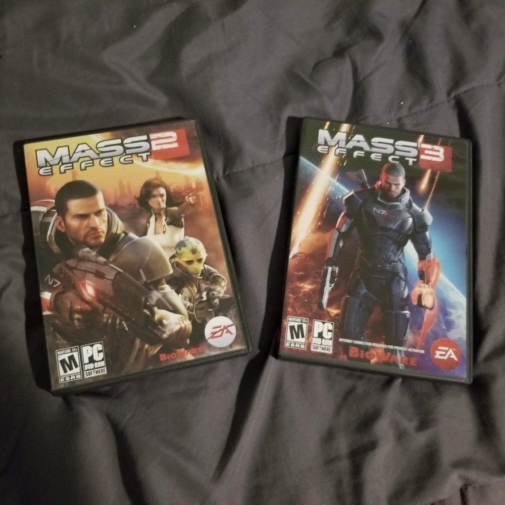 FREE add-on lot of Mass Effect 2 and 3 PC games